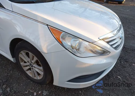 2014 Hyundai Sonata Gls from USA, damaged, VIN 5NPEB4AC6EH877599